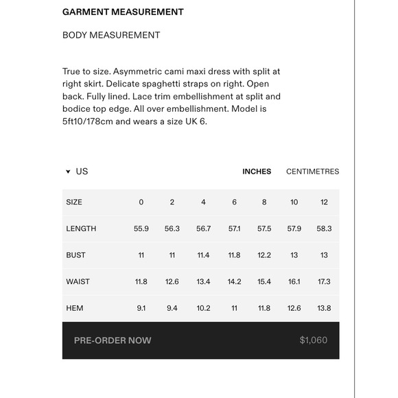 Self-Portrait Champagne Rhinestone Lace Trim Maxi Dress US 4 - Picture 5 of 10